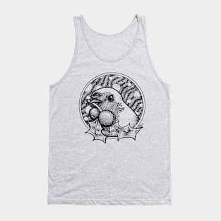 Third Eye Red Robin | Alternative Christmas Tank Top